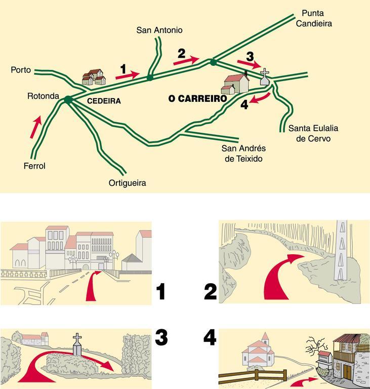 סדריה Casa Rural O Carreiro מראה חיצוני תמונה